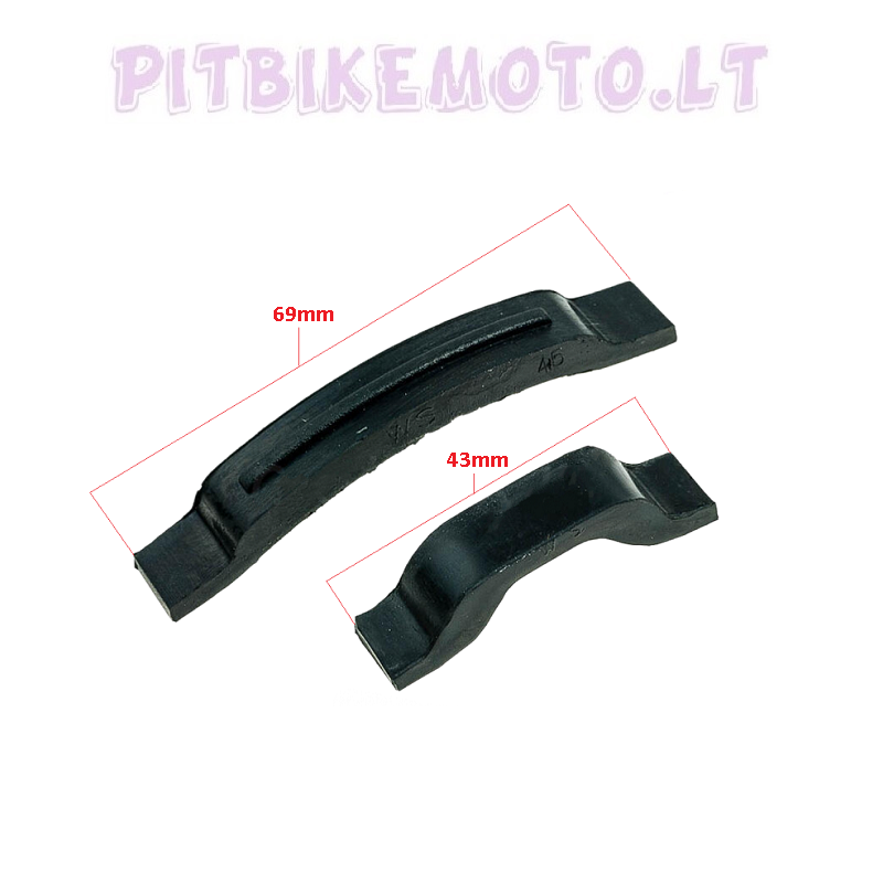 1. Starterio grandinės šliaužikai 50-125cc VSK007