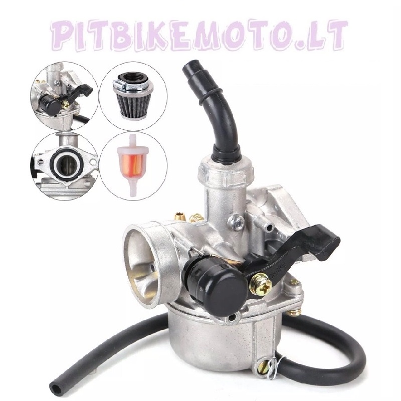 3. Karbiuratorius 4T 110-125cc ATV PZ19