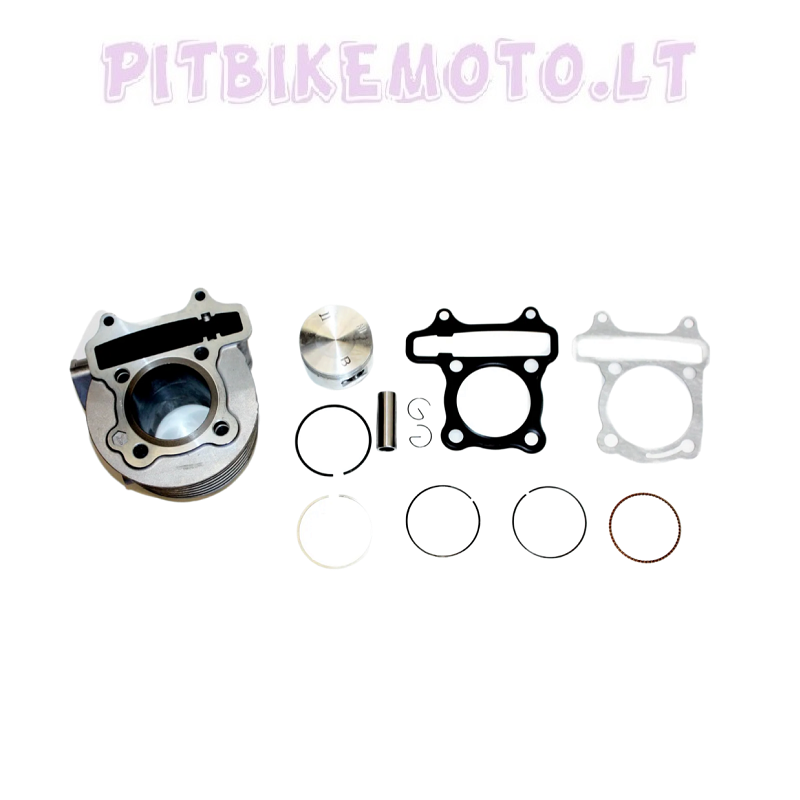 7. Cilindro komplektas GY6 52.4mm 125cc EURO4 GRU006