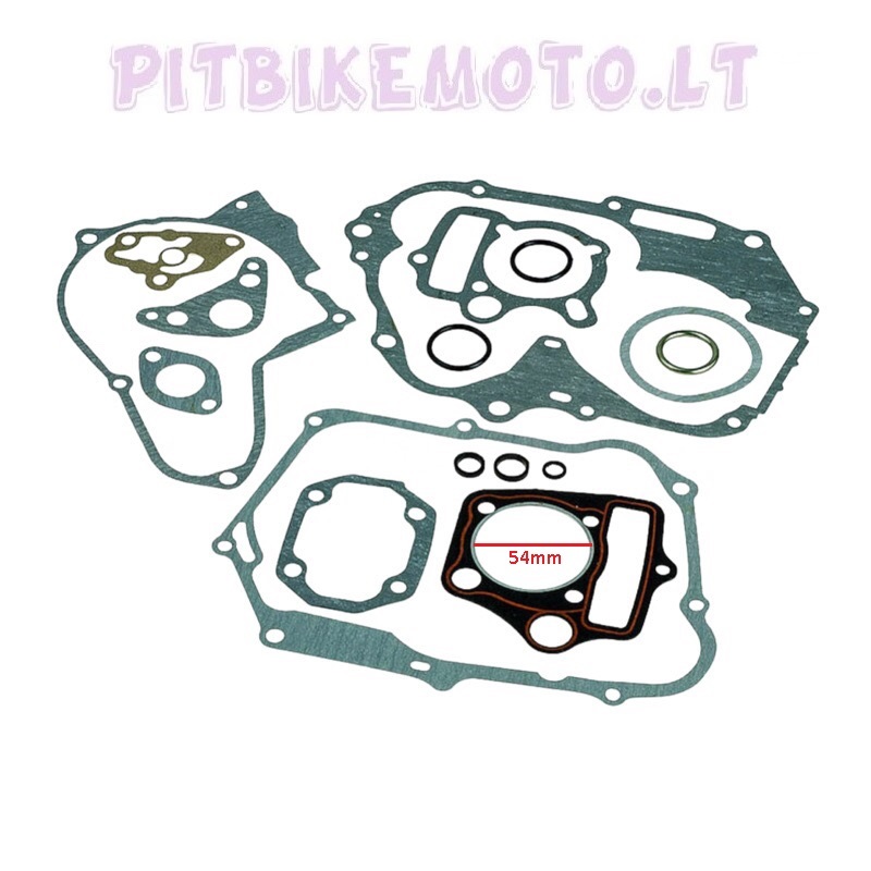 7. Tarpinių komplektas ATV 125cc 54mm STU022