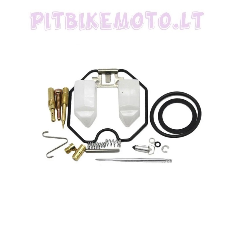 8. Karbiuratoriaus rem komplektas 4T 200-250cc PZ30 KRB024