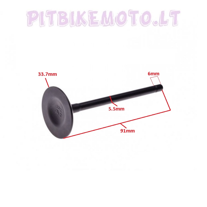 20. Įsiurbimo vožtuvas ATV 250cc VSK051-ZQA0042