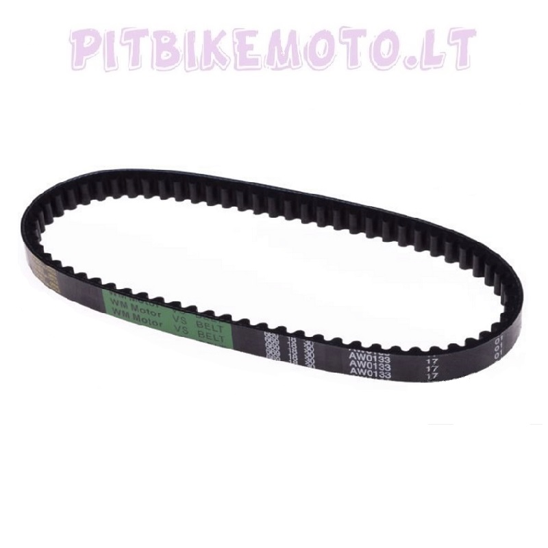 23. Variatoriaus diržas 669-18-30 GY6 50cc SAN021-AW0133