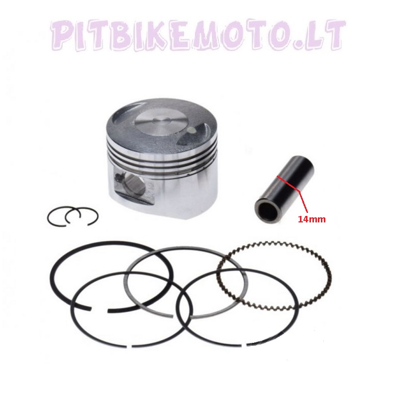 30. Stūmoklis 4T, 52.4mm PIN14 125cc STU065-AY35230