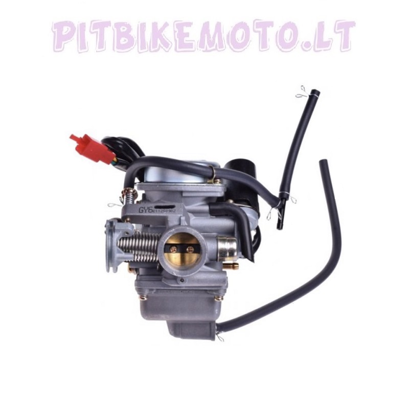 15. Karbiuratorius GY6 125-150cc PD24J KRB039-STD30015