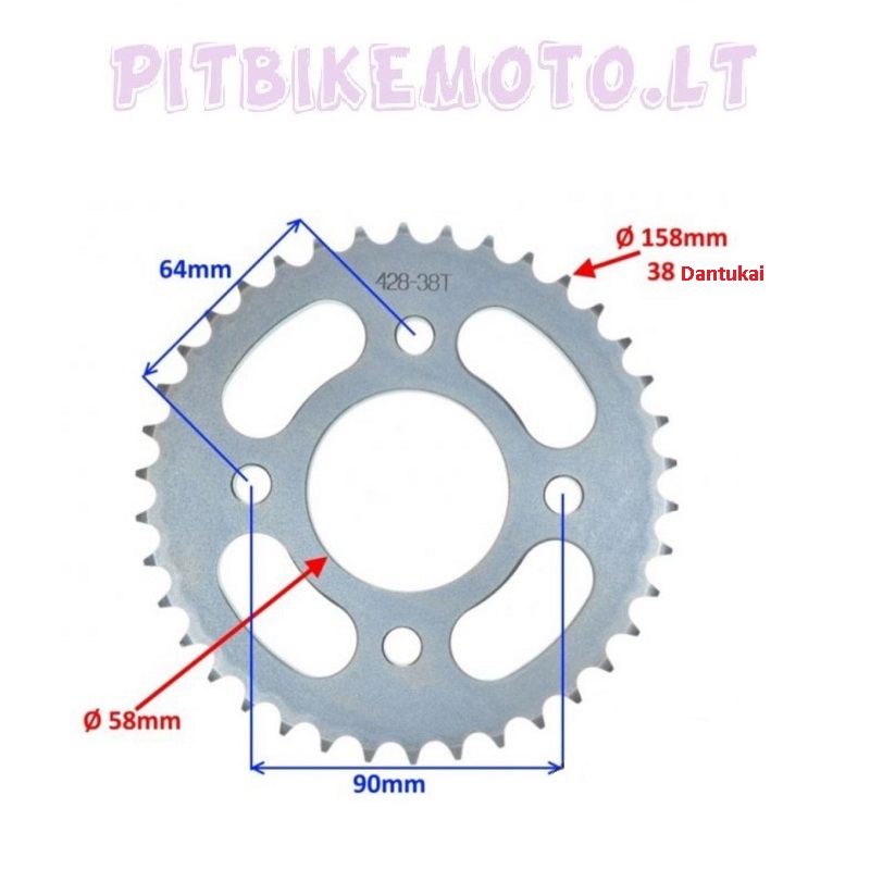 29. Galinė žvaigždutė 428 38D LAU099-RR1257001
