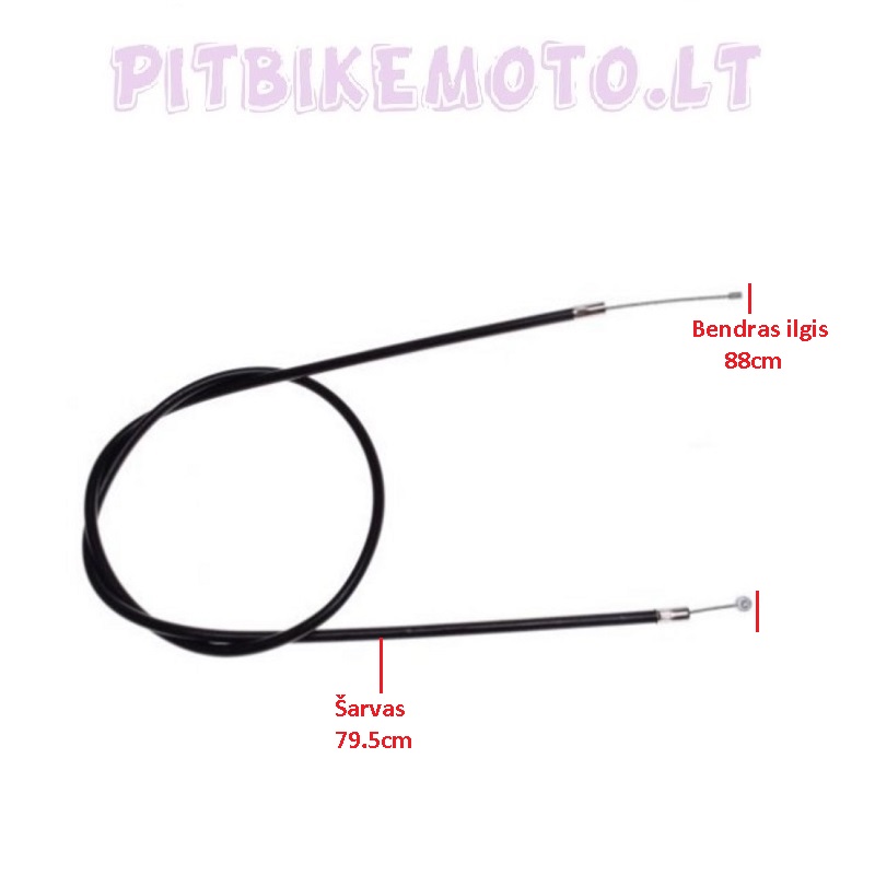 22. Akseleratoriaus trosas 88cm LAU110-LC0076