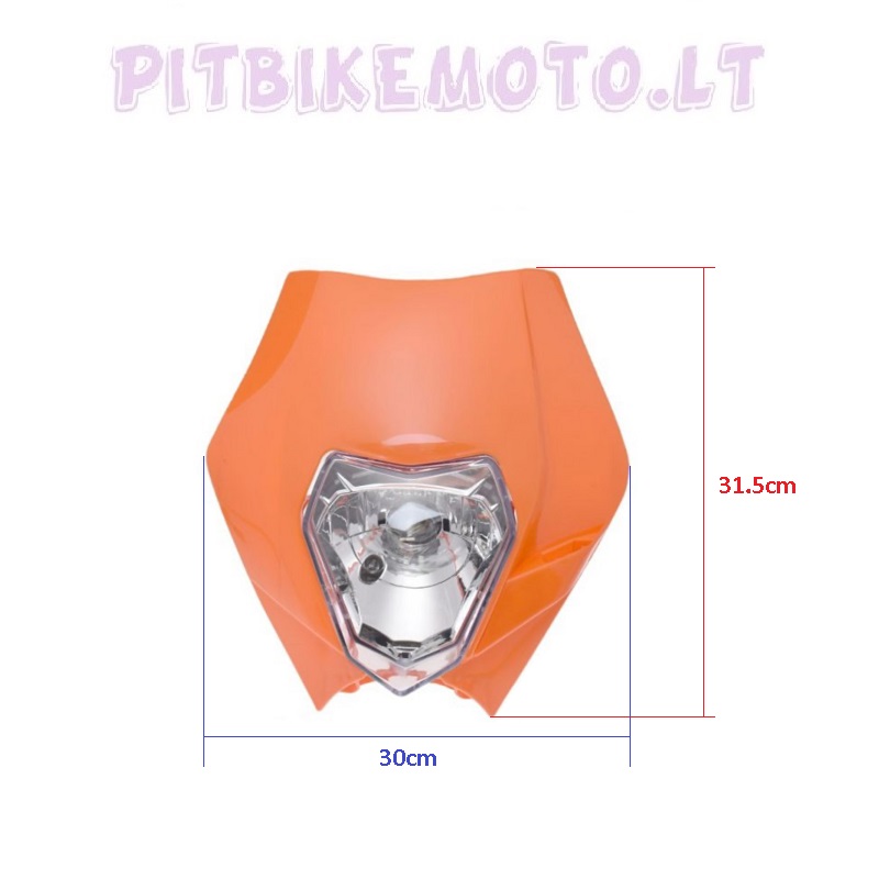 24. Universali moto lempa - žibintas KTM stiliaus LAU117A-AW2353