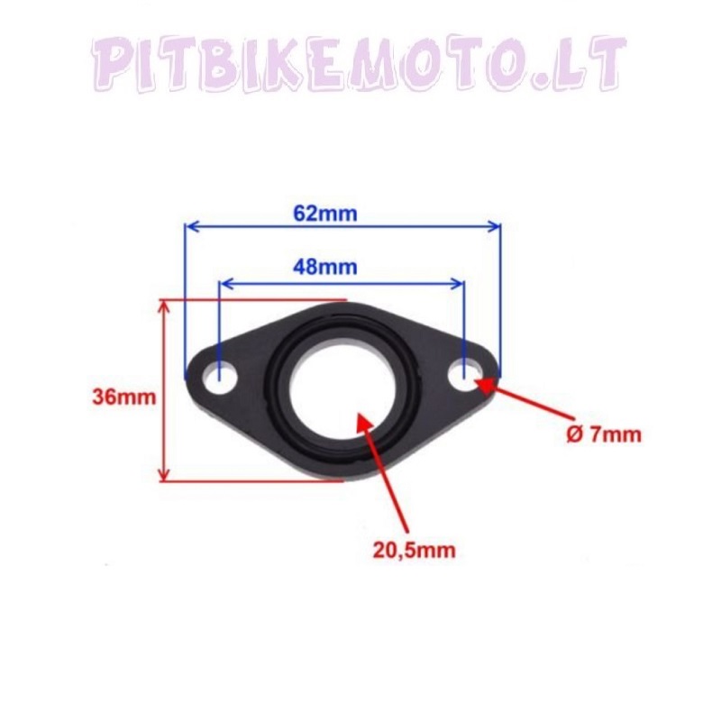 10. ATV 50-125 kolektroiaus tarpinė KRB063-ZQ3054