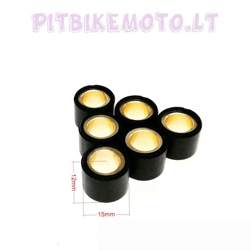 49. Variatoriaus svareliai 15x12 3.5g Minarelli SAN045-AY51001