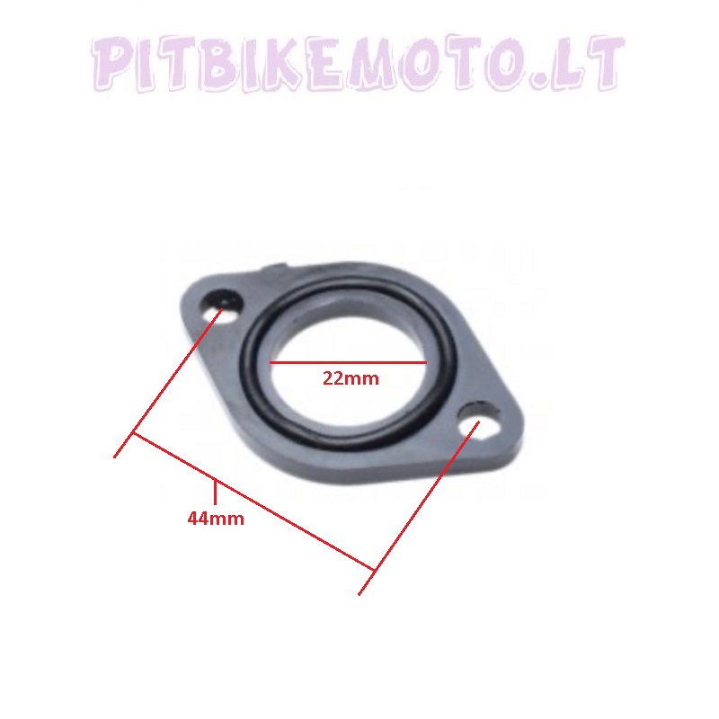 8. GY6 125-150cc kolektoriaus tarpinė KRB060-ZV3054