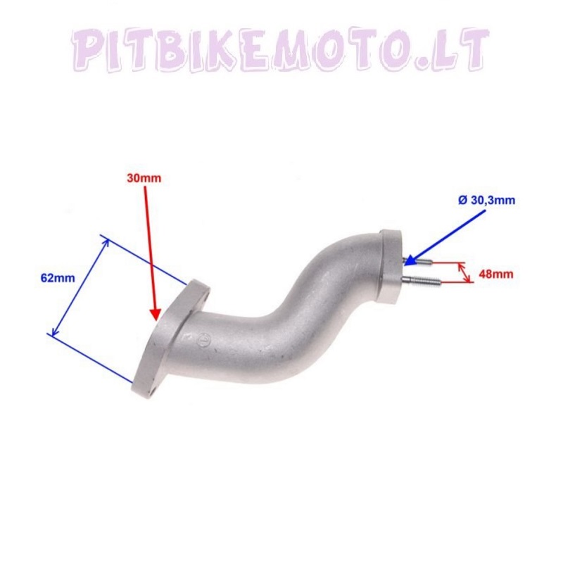 16. ATV 200-250cc kolektorius KRB078-ZQ3051