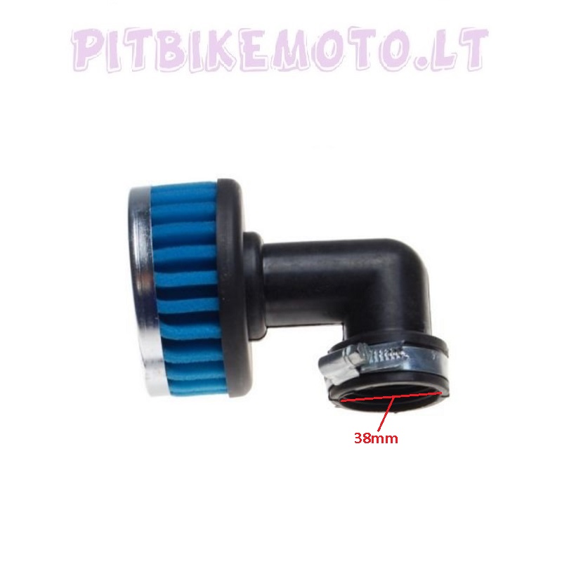 18. Oro filtras 38mm lenktas KRB072-AF95249