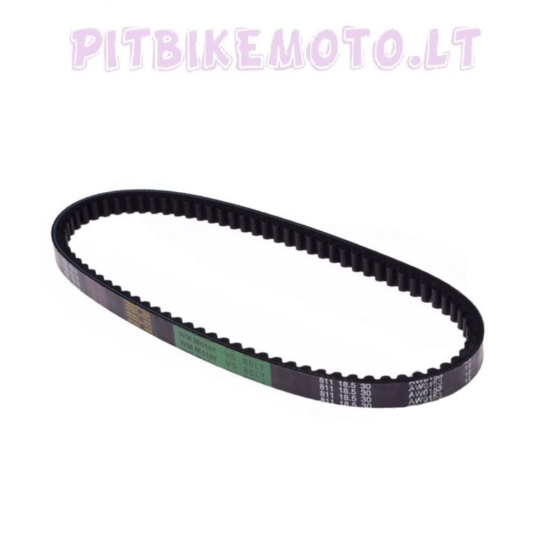 62. Variatoriaus diržas Piaggio 811x18.5x30 SAN058-AW0153